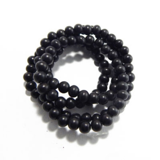 Picture of Perles en bois d'ébène 8 mm